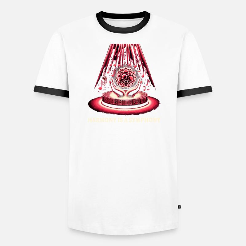 Red Light Therapy Low-level Laser Therapy for Men's Ringer Shirt
