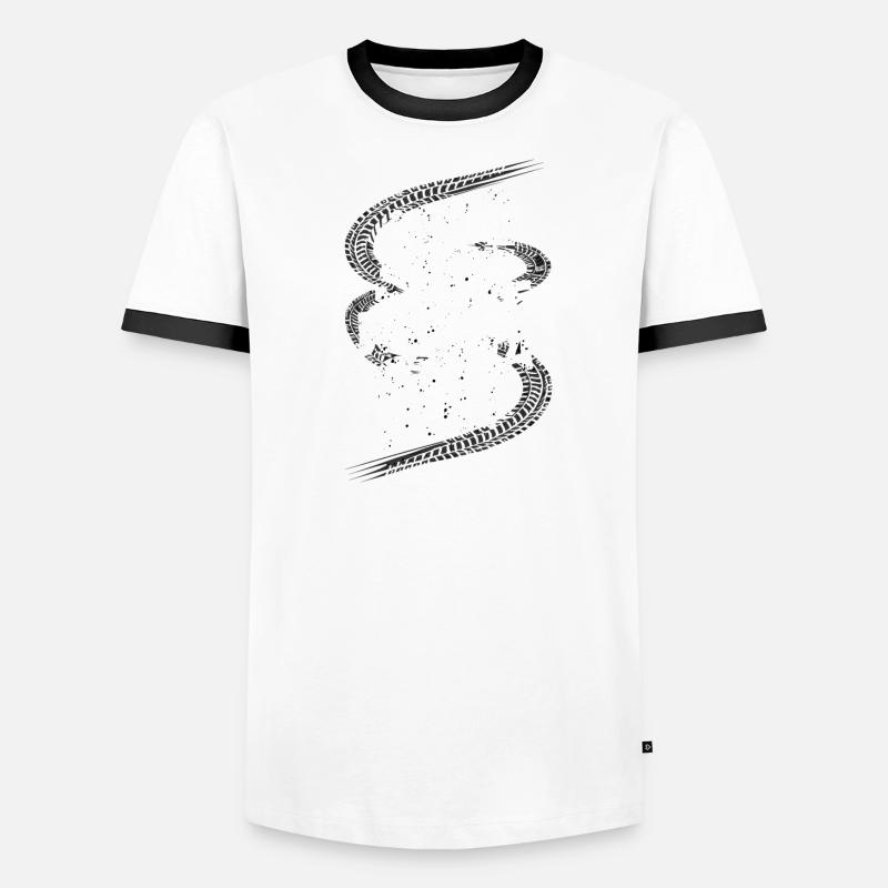 Tractor Pulling Tractor Pulling Tractor Power Farm Men's Ringer Shirt
