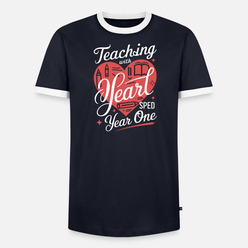 Sonderpädagogik-lehrer « Accélération de l’inclusion des enseignants » T-shirt contrasté Homme