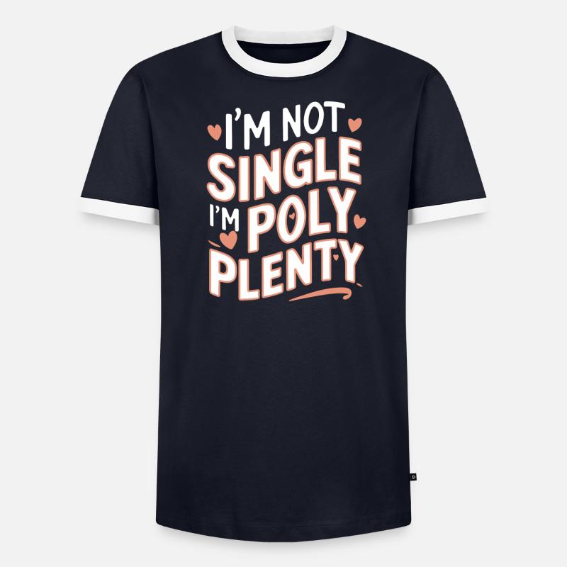 Communauté polyamoureuse Parentalité polyamoureuse T-shirt contrasté Homme