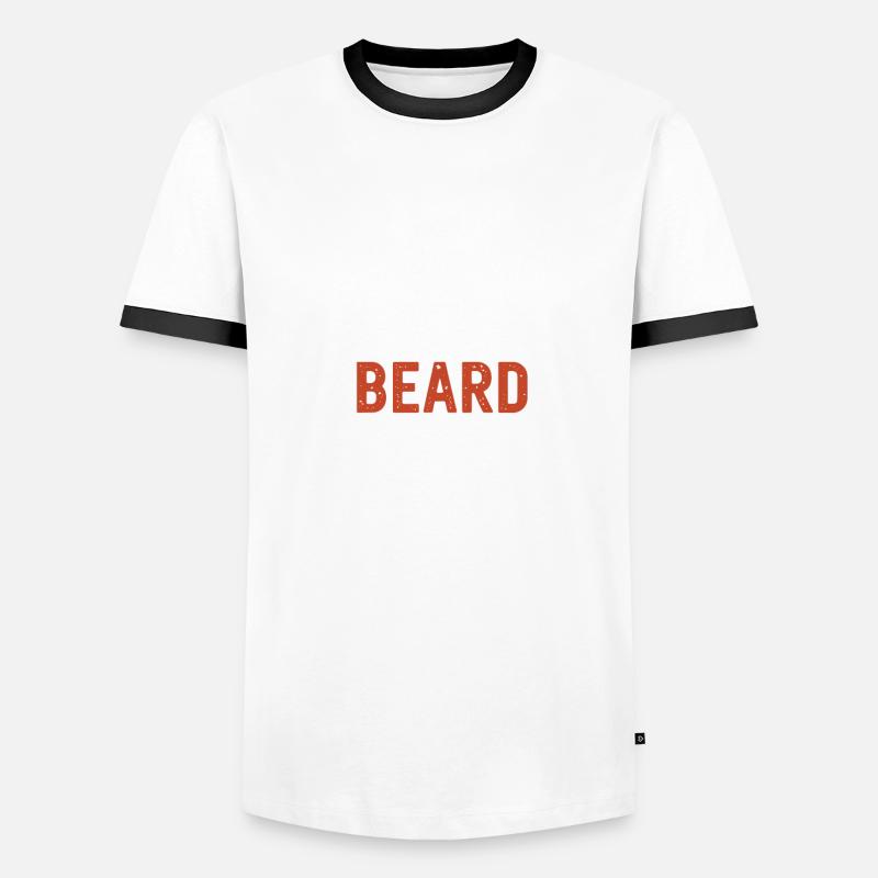 Bearded Professional Work Life Beard Pride Bearded Männer Kontrast-T-Shirt