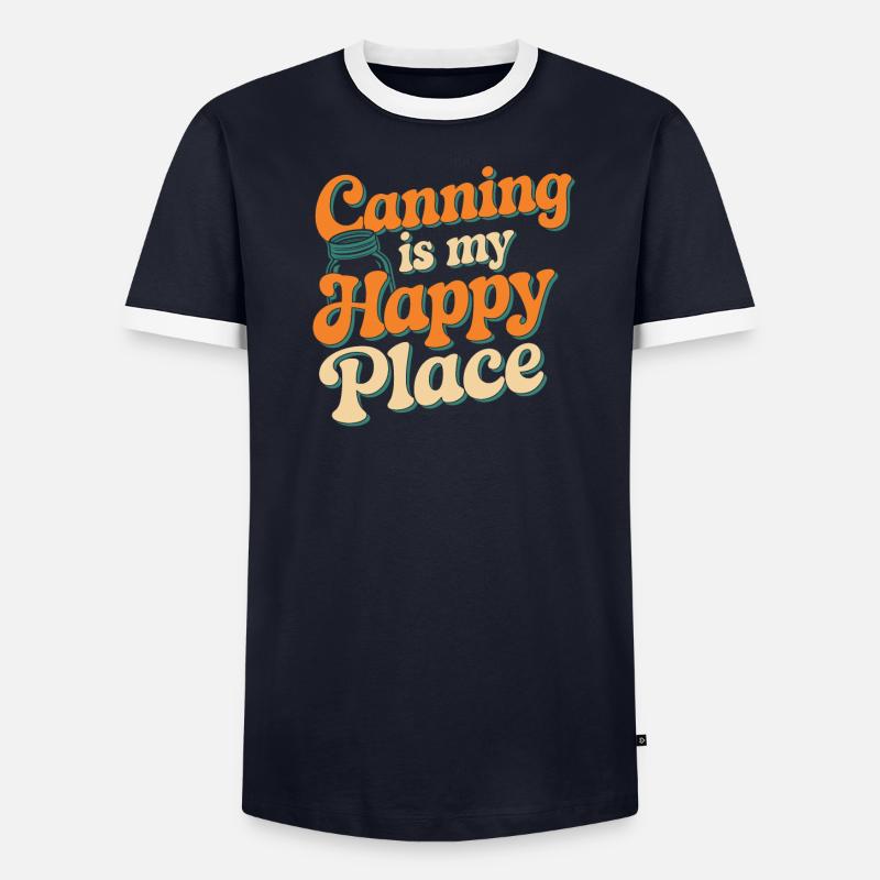 Conservation des aliments faits maison T-shirt contrasté Homme