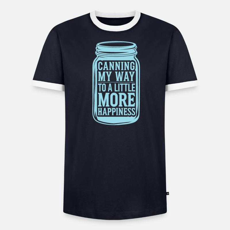 Conservation des aliments faits maison T-shirt contrasté Homme