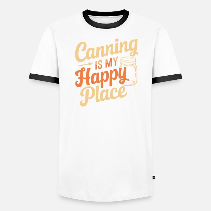 Conservation des aliments faits maison T-shirt contrasté Homme