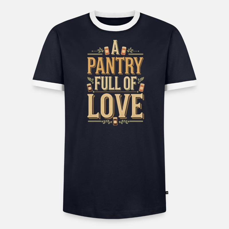 Conservation des aliments faits maison T-shirt contrasté Homme
