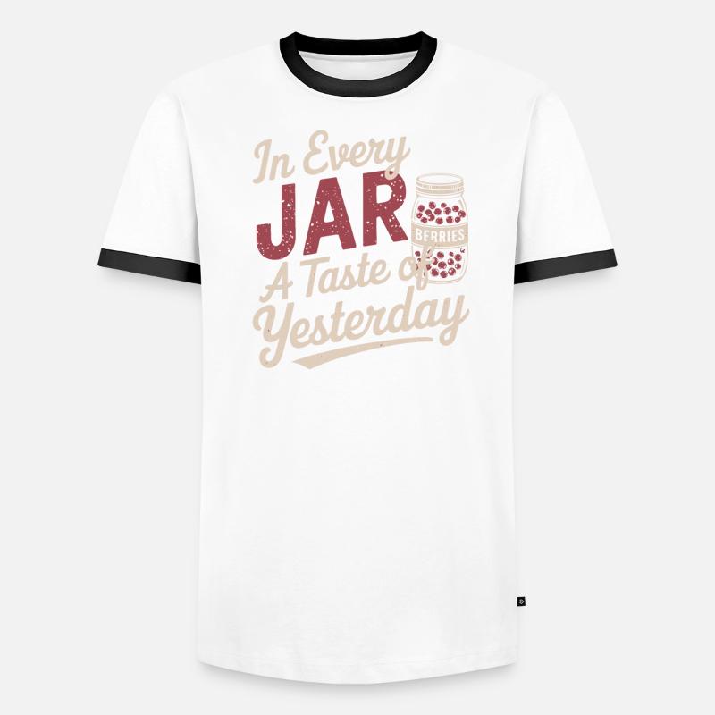 Conservation des aliments faits maison T-shirt contrasté Homme