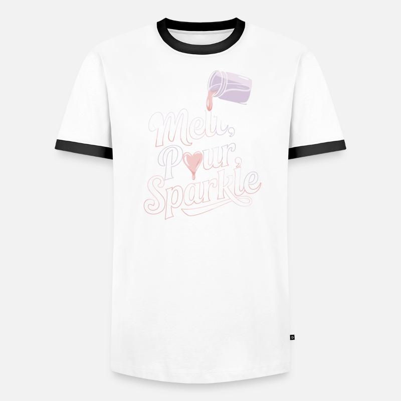 Des bougies faites à la main et créatives à fabriquer soi-même T-shirt contrasté Homme