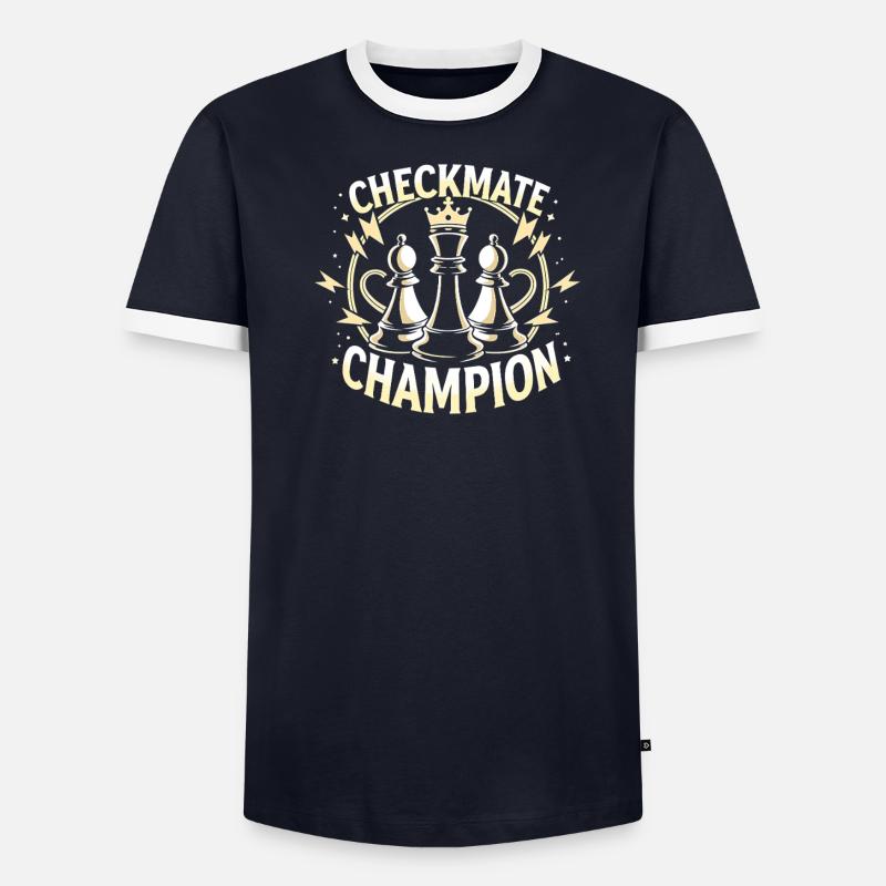 Chess Tacticians Strategy Masters Tactical - Men's Ringer Shirt - undefined