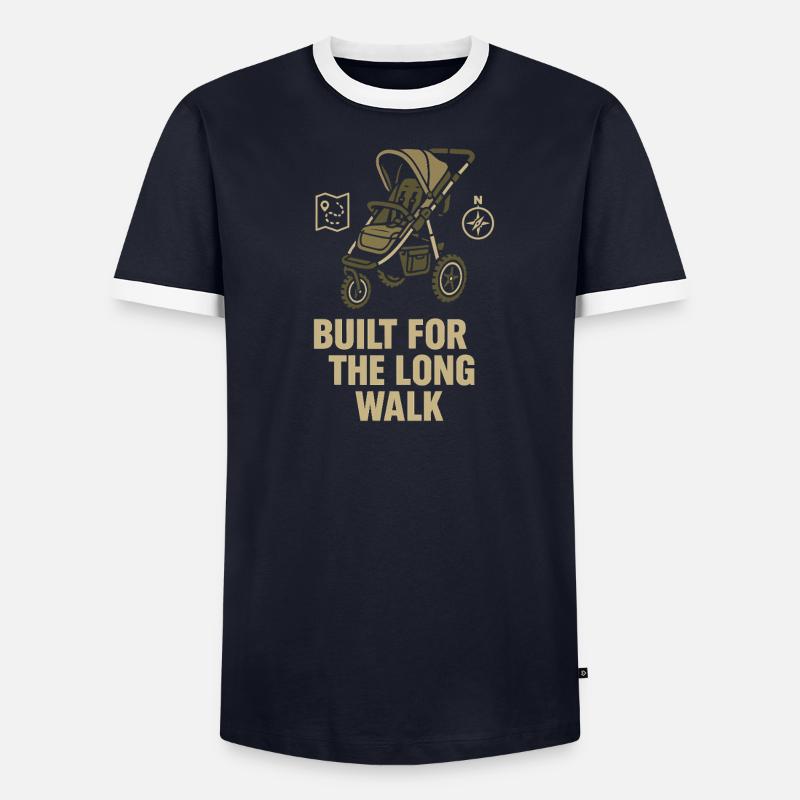 Kinderzimmervater Vaterschaft Pride Männer Kontrast-T-Shirt