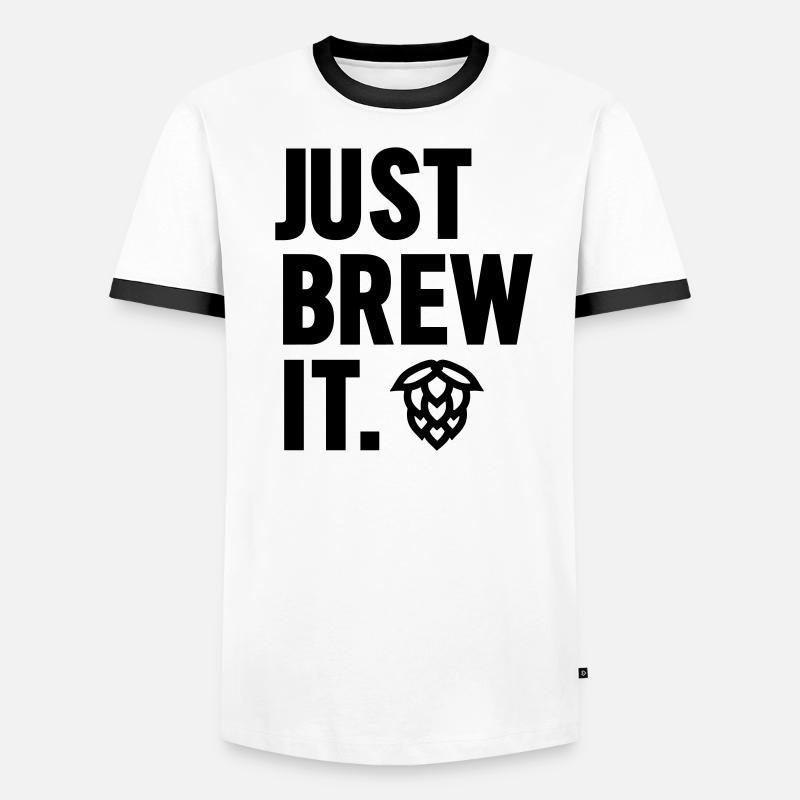 Just Brew It Men's Ringer Shirt