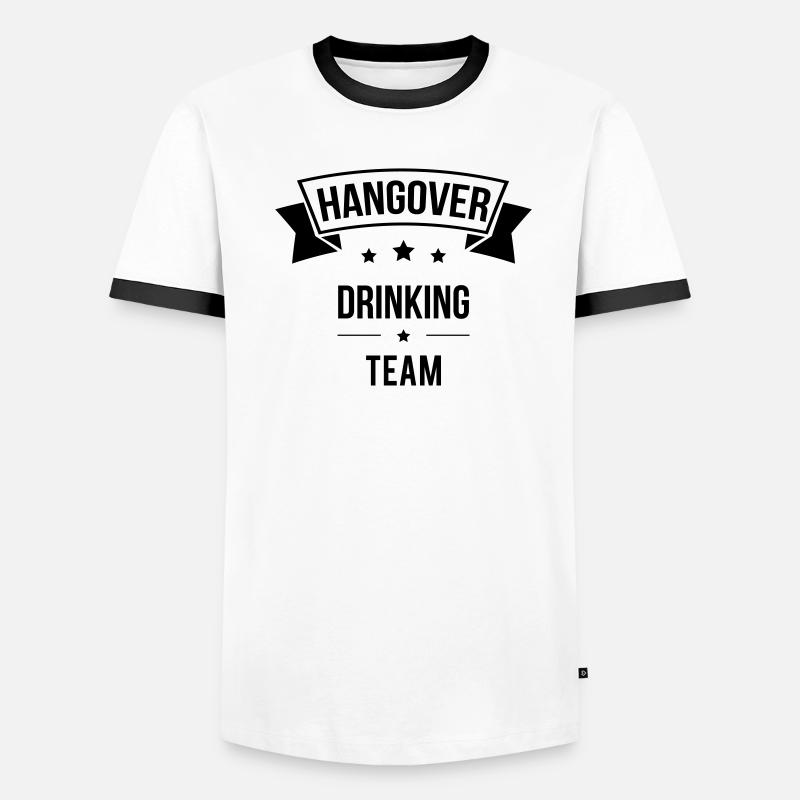 Hangover Drinking Team Men's Ringer Shirt