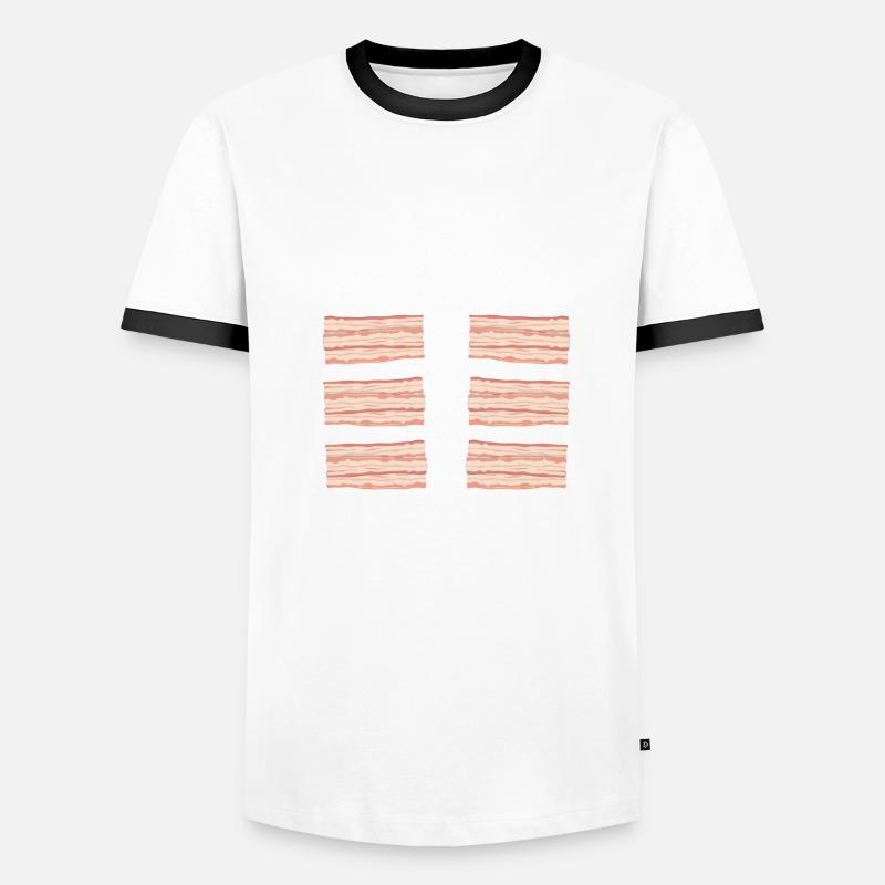 Check out my Sixpack Bacon Lover Crispy Men's Ringer Shirt
