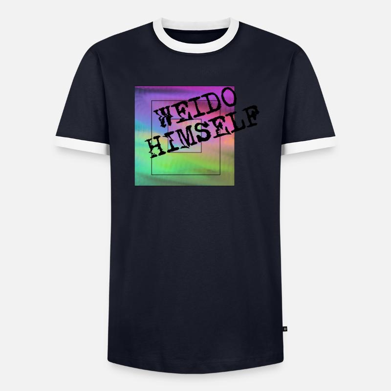 Weirdo lui-même T-shirt contrasté Homme
