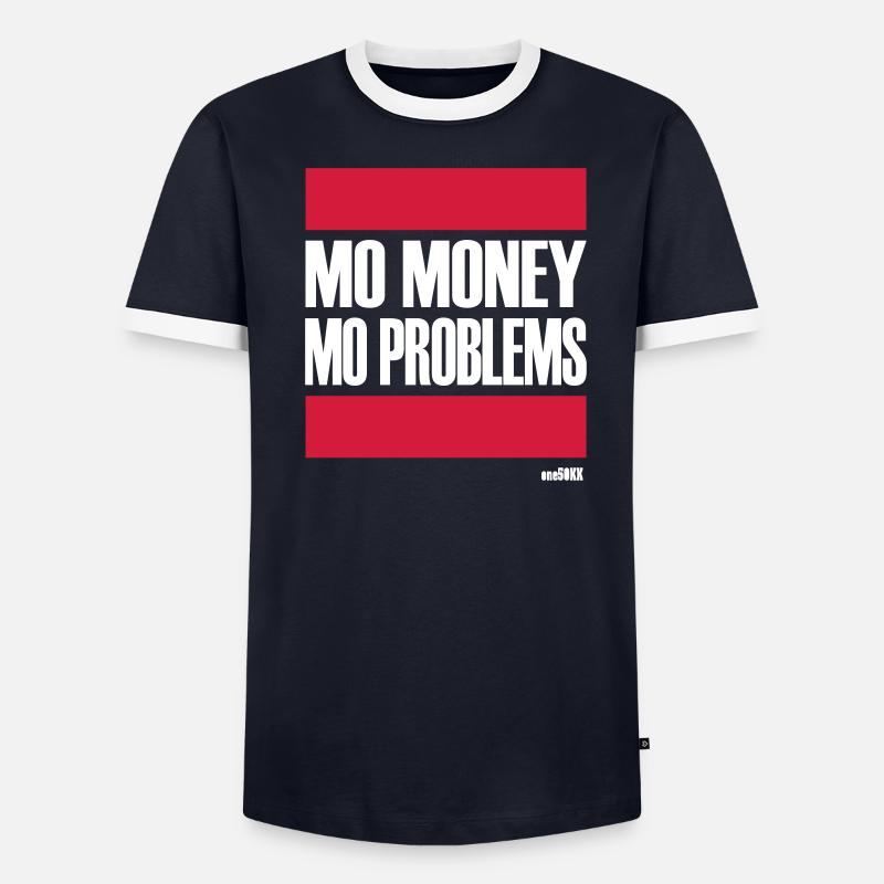 PROBLÈMES PLUS PLUS D'ARGENT T-shirt contrasté Homme
