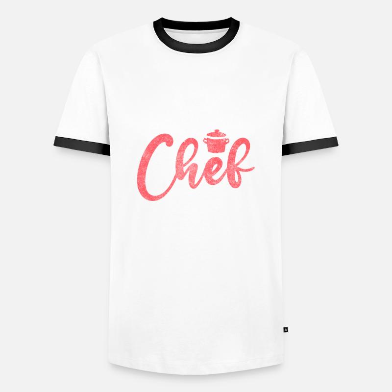Kochen Beruf Kochkunst Geschmack Männer Kontrast-T-Shirt