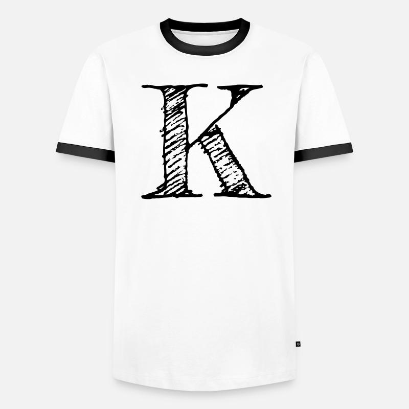 K T-shirt contrasté Homme
