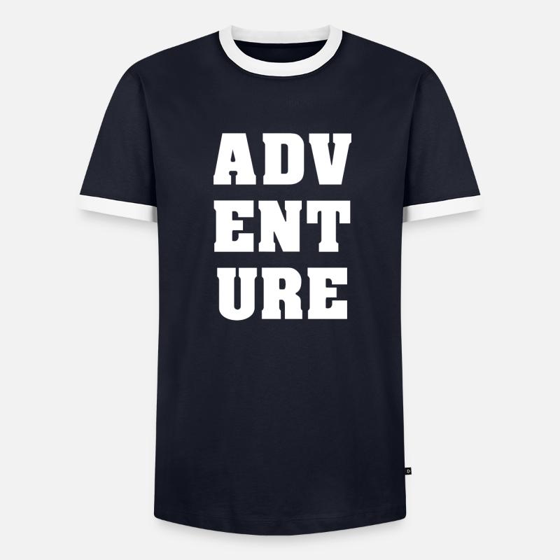 Aventure T-shirt contrasté Homme