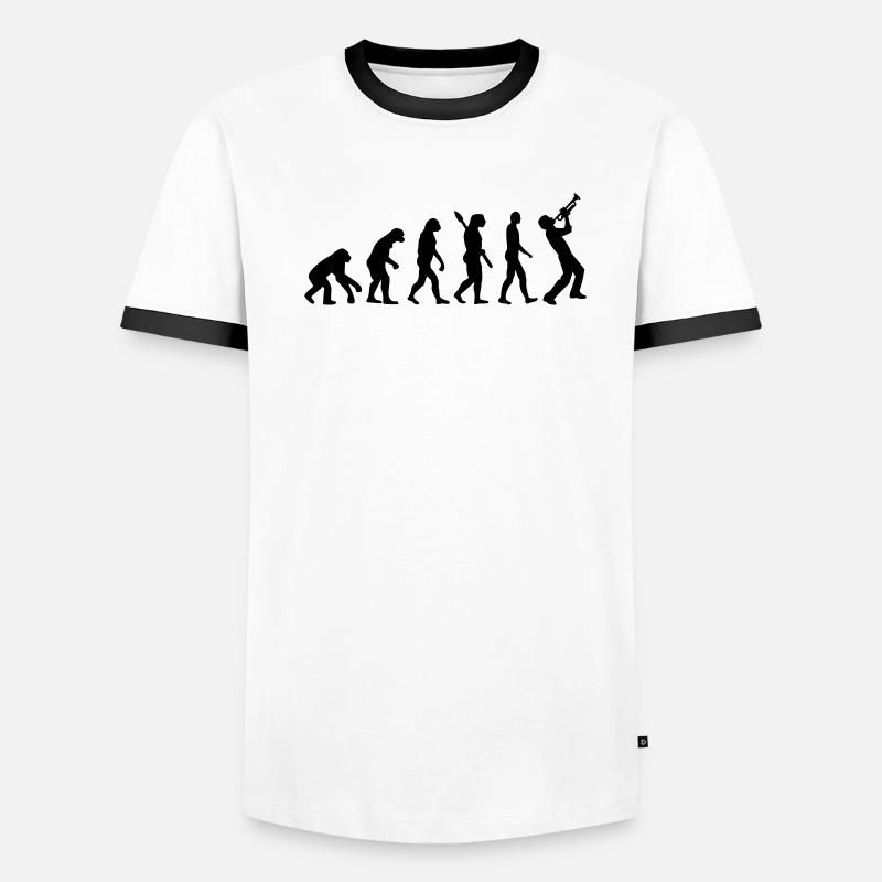 Evolution Trompette T-shirt contrasté Homme