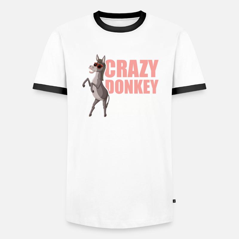 Donkey Mom Men's Ringer Shirt