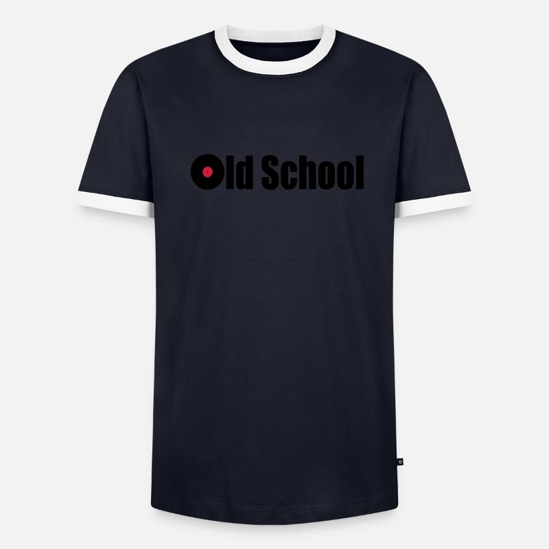 vinyle T-shirt contrasté Homme