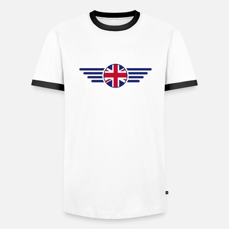 J’aime le Royaume-Uni, le style élégant T-shirt contrasté Homme