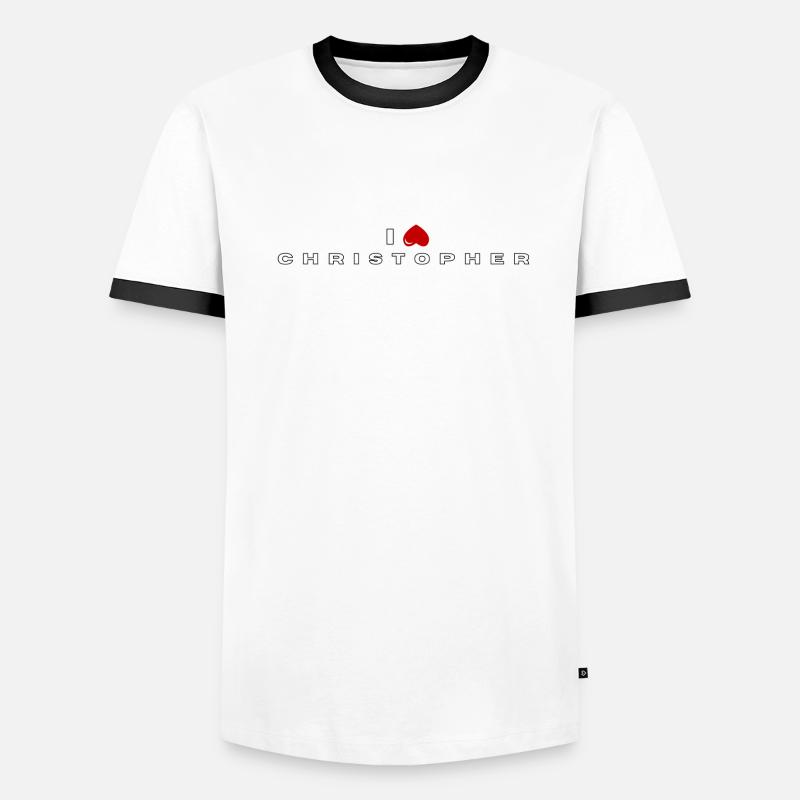 I hate Christopher Men's Ringer Shirt