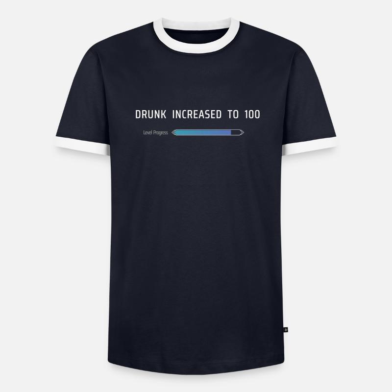 Ivresse augmentée à 100 T-shirt contrasté Homme