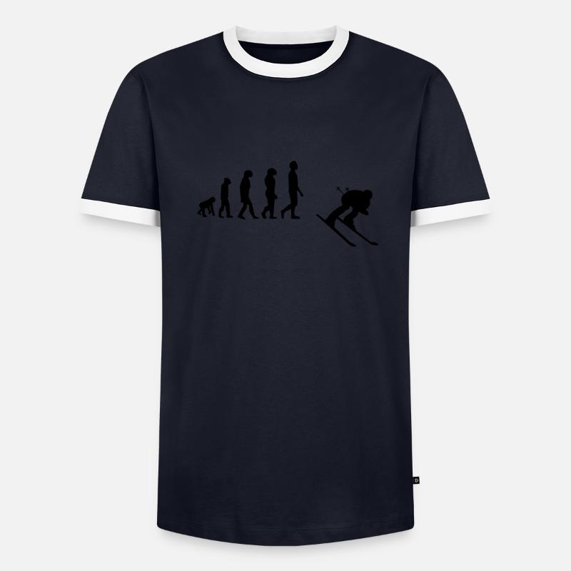 Ski évolution T-shirt contrasté Homme
