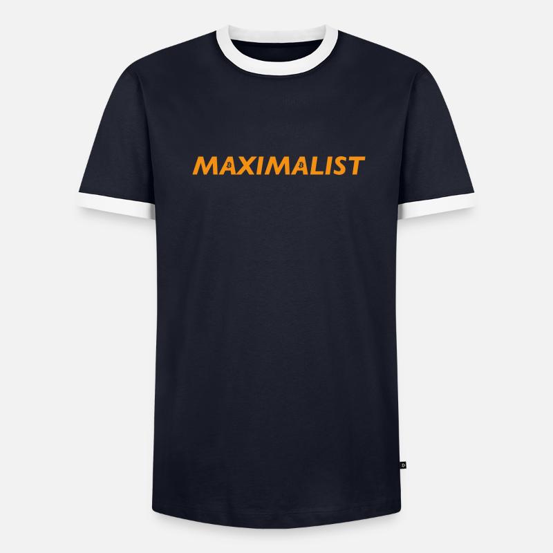 Bitcoin Maximaliste T-shirt contrasté Homme