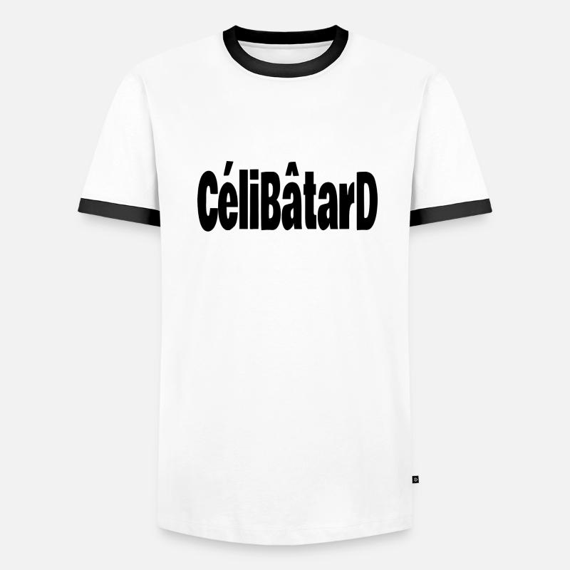 célibâtard T-shirt contrasté Homme