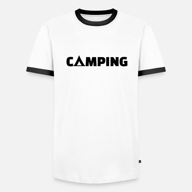 Camping T-shirt contrasté Homme