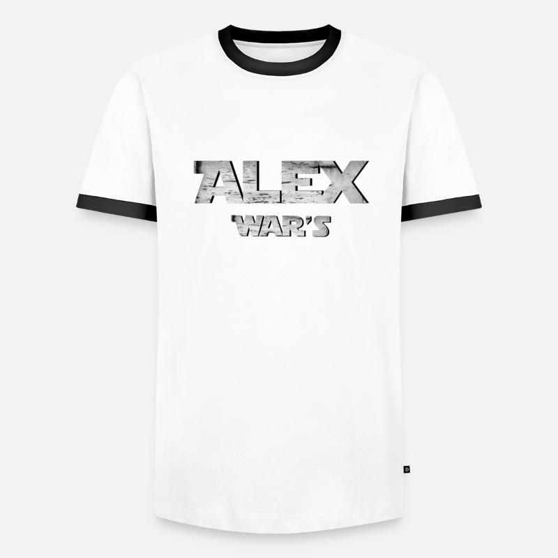 Alex Wars Geschenk Geschenkidee Alexander Männer Kontrast-T-Shirt