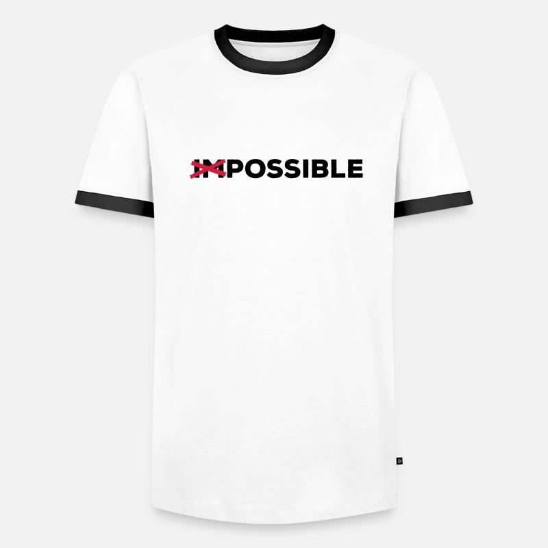 Possible possible feasible solution Men's Ringer Shirt