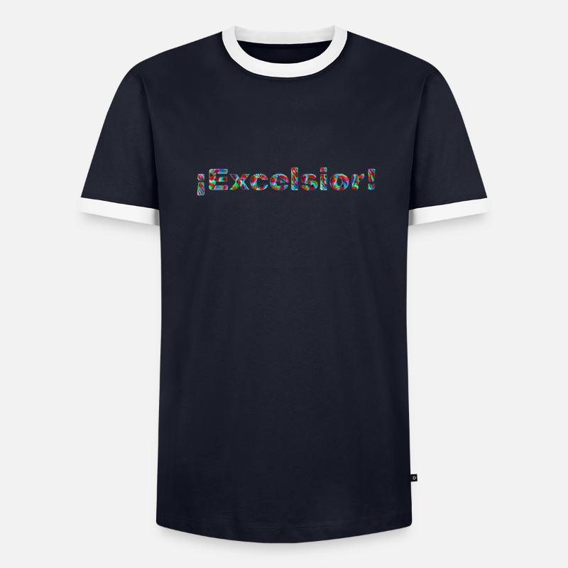 Excelsior Männer Kontrast-T-Shirt