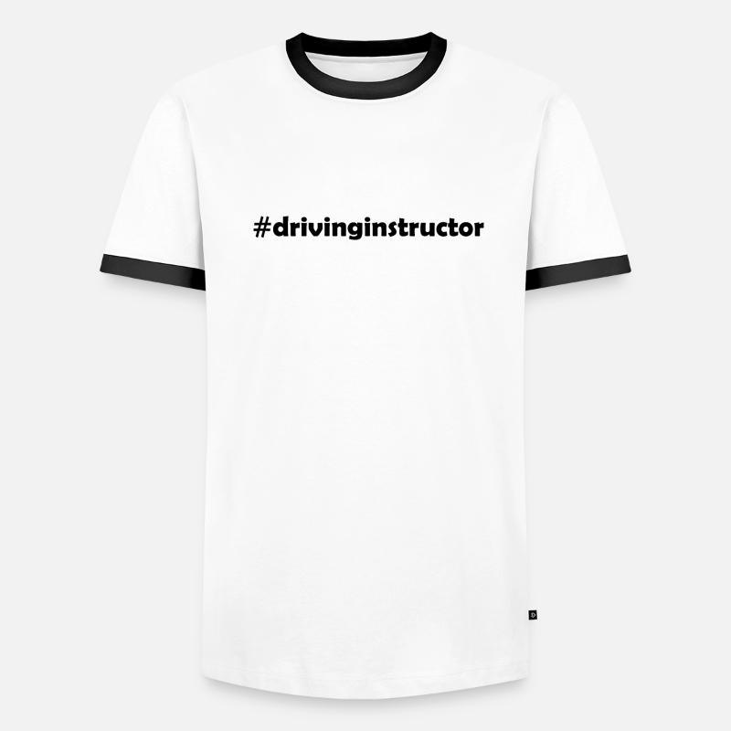 #drivinginstructor - # - Driving Instructor - Driving School Men's Ringer Shirt