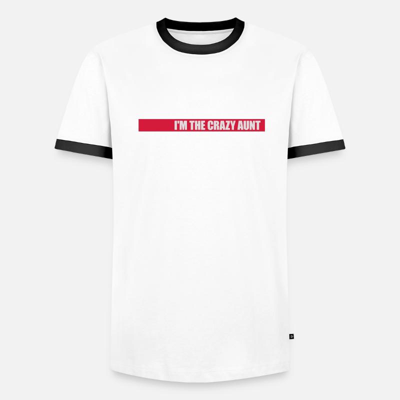 à The Crazy Aunt T-shirt contrasté Homme