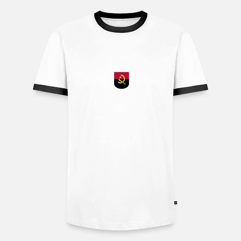 Angola Design – Fierté d’Afrique T-shirt contrasté Homme