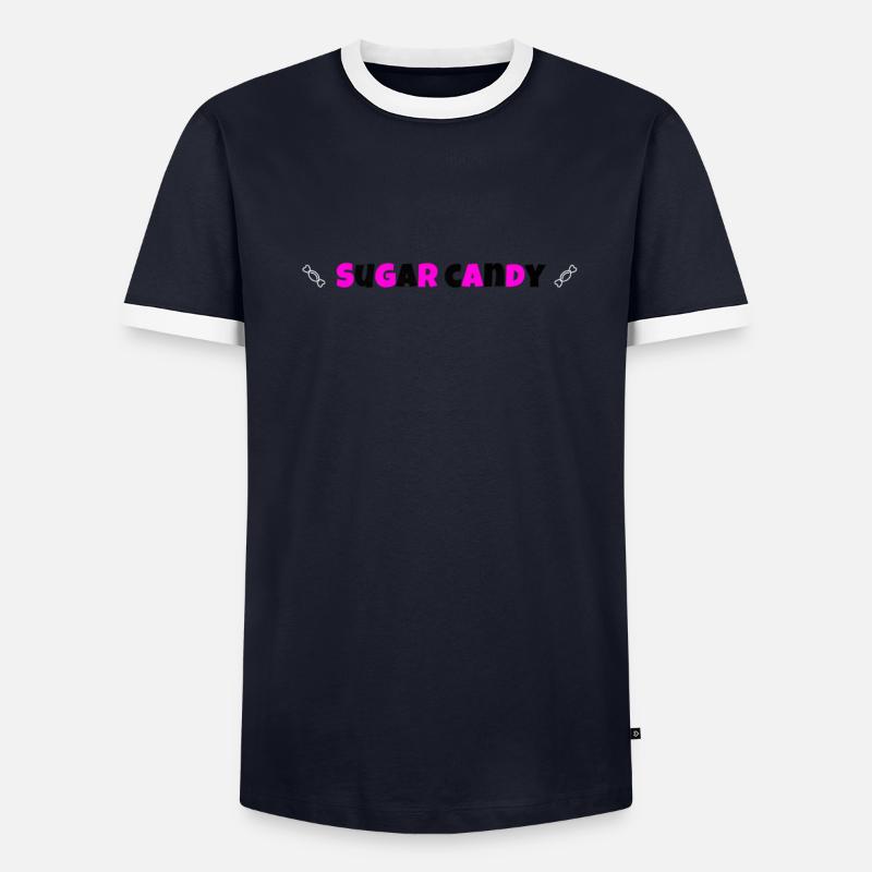 Sugar candy T-shirt contrasté Homme