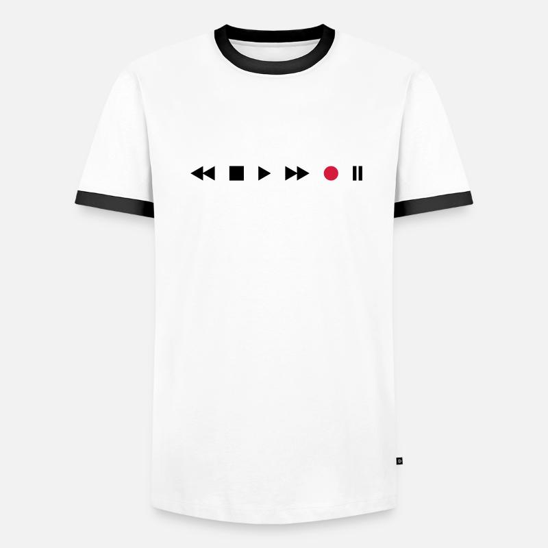Tape Deck Men's Ringer Shirt