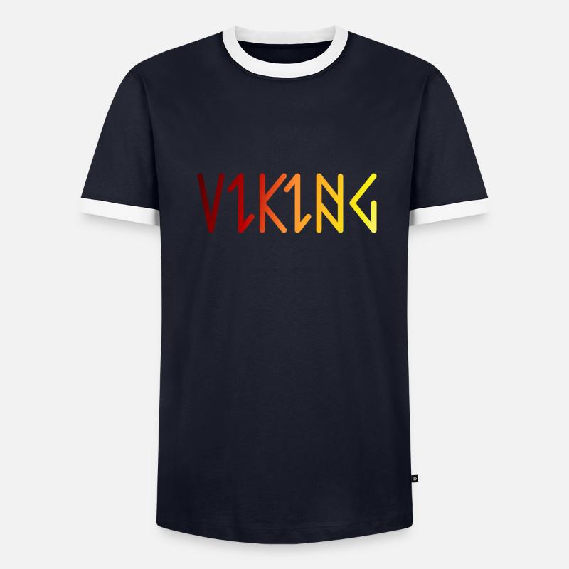 Vikings | Nordmann | Scandinavie | Guerrier T-shirt contrasté Homme