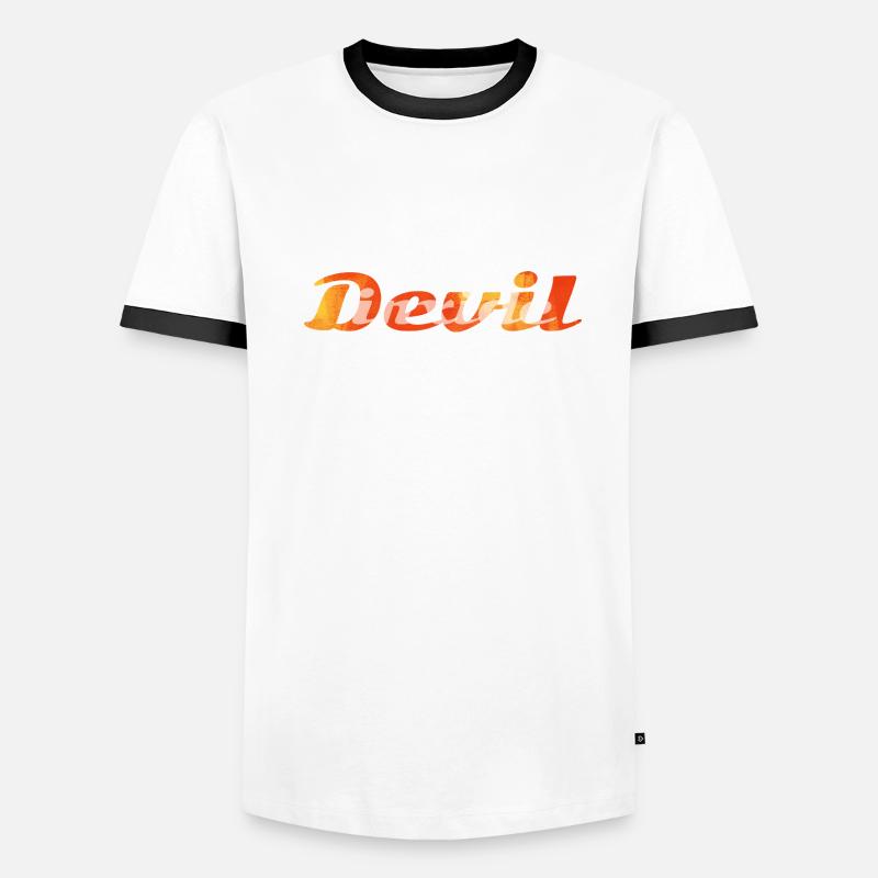DEVIL INXIDE Men's Ringer Shirt