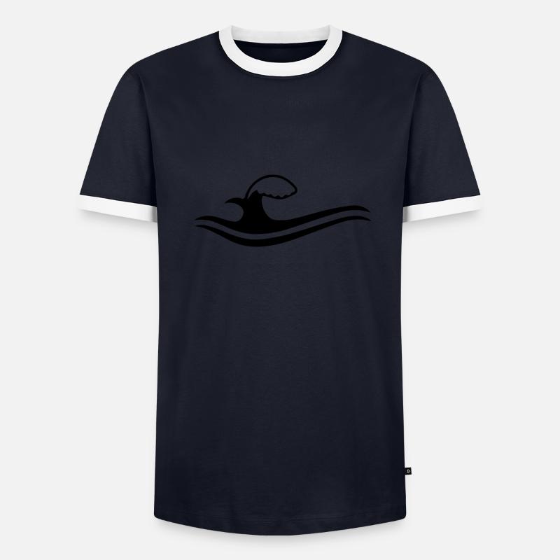 Wave Men's Ringer Shirt