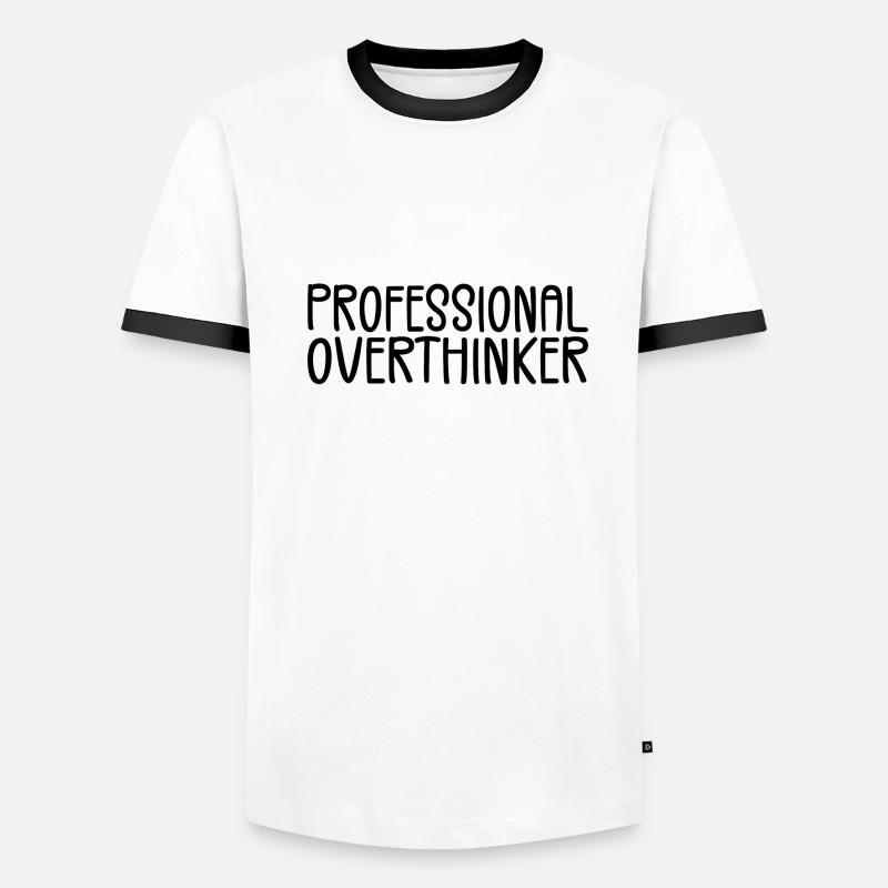 Professional Overthinker Men's Ringer Shirt