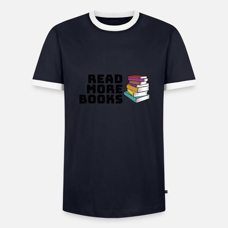 Read more books Men's Ringer Shirt