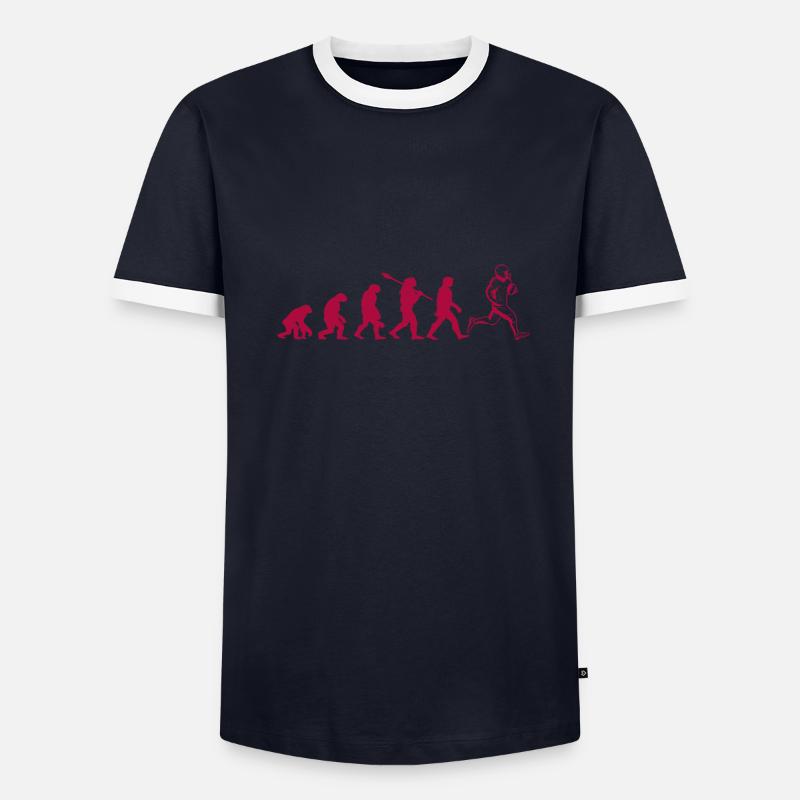 L'évolution de Rugby T-shirt contrasté Homme