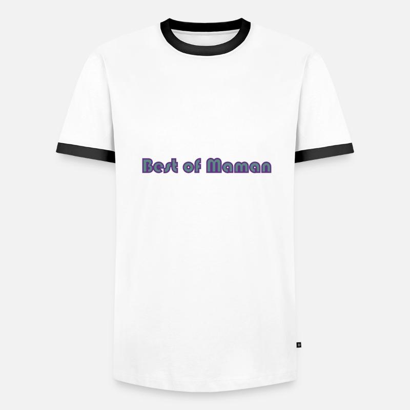 MUTTERTAG. SCHÖNEN MUTTERTAG. MAMA Männer Kontrast-T-Shirt