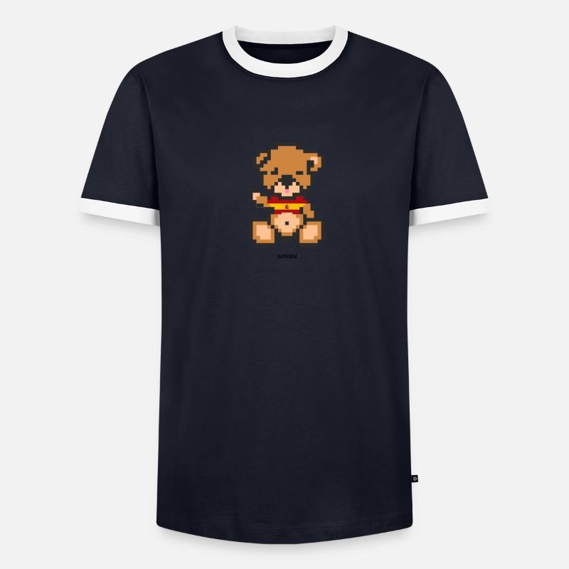 Pixel Bear Spain T-shirt contrasté Homme