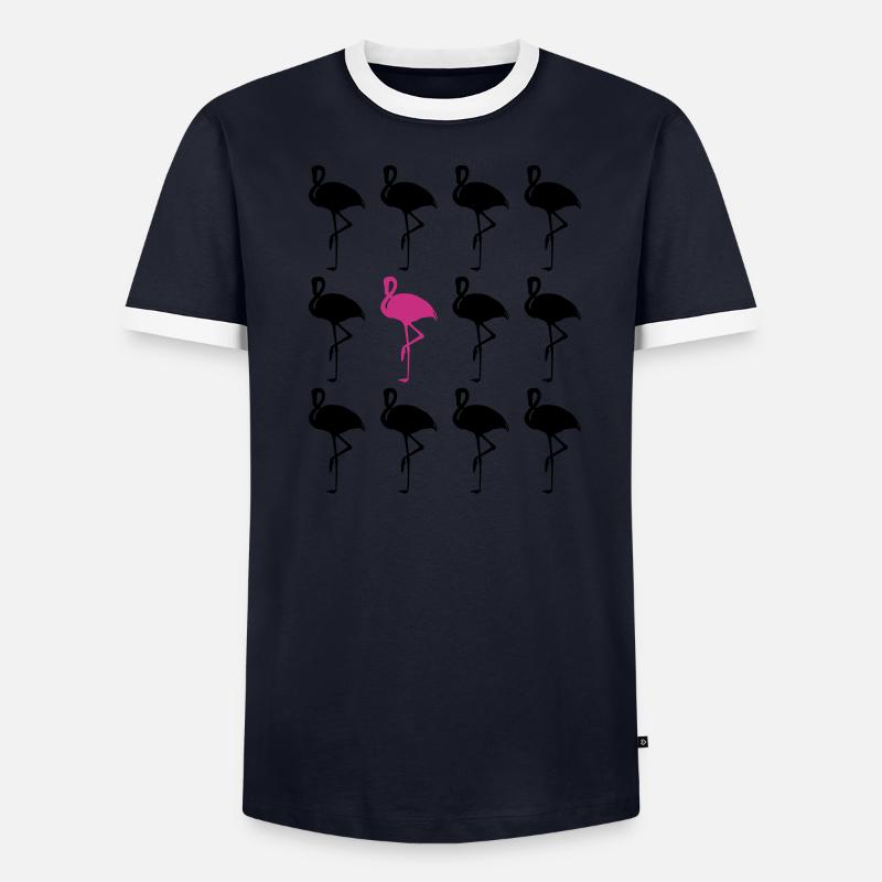 FLAMINGO MULTI Men's Ringer Shirt