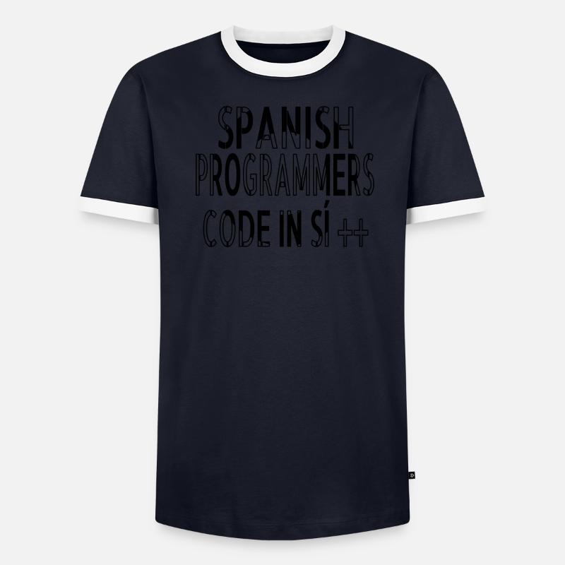 PC C Plus Plus Administrateur d’ordinateur Cool T-shirt contrasté Homme
