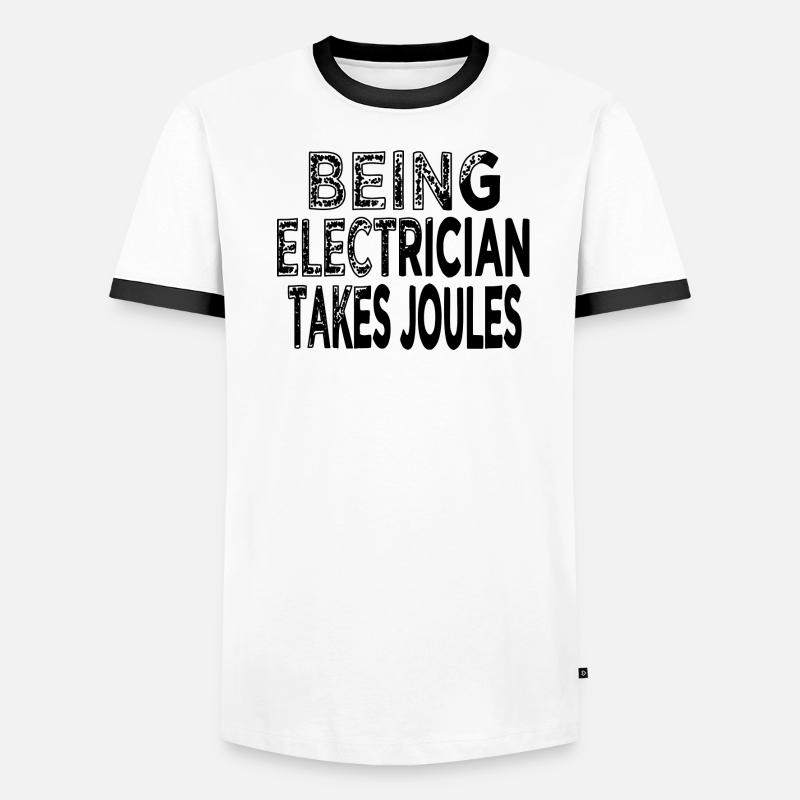 Socket Profession Electrical Engineering Cameraman Men's Ringer Shirt